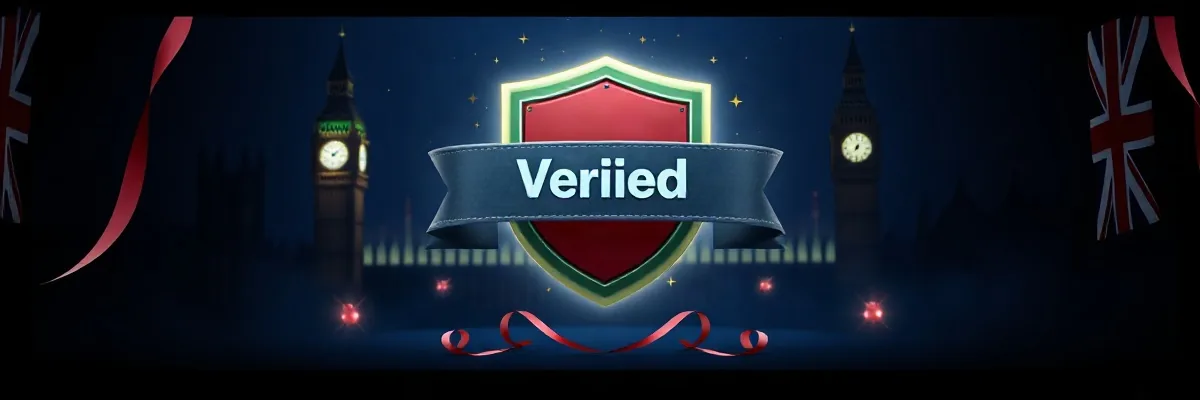 Verified for players in the UK